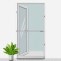 Porte Moustiquaire 100x215 cm Gris