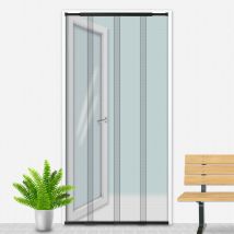 Porte Moustiquaire Telescop 100x220 cm Noir