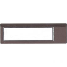 Porte Nom de porte palière Marron - 4317410