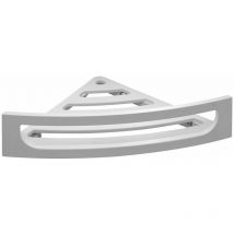 Porte-Objets D'angle Pour Douche Abs Blanc