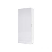 Resi9 - porte Styl blanche (ral 9003) pour coffret 4 rangées de 13 modules
