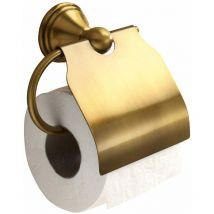 Porte-Papier Hygiénique Mural Bronze Rosa