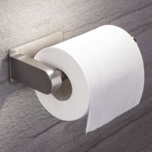 Porte Papier Toilette Auto-adhésif de sans Forage Support de Papier Mural Titulaire de Papier,Porte Rouleau Papier wc en Acier Inox Derouleur Papier