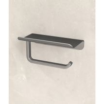 Kroos - Dérouleur papier toilette mural Nickel brossé - Tokio