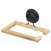 Compactor - Porte papier hygiénique ou porte serviette ventouse bambou