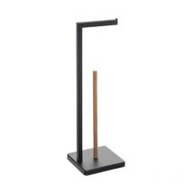Five Simply Smart - Porte Papier wc en Bambou 'Natureo' 64cm Noir