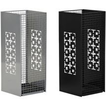 Dkd Home Decor - Porte-parapluies 19 x 19 x 47,5 cm noir gris métal loft (2 pièces)