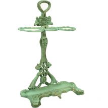 Biscottini - Porte-parapluies en fonte avec finition vert antique