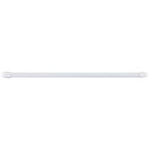 Porte-rideau plat 11mm 40-65cm blanc 2 unités