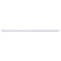 Porte-rideau Plat 11mm 40-65cm Blanc 2 Unités