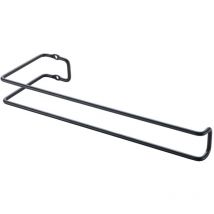 Metaltex - Porte-rouleau de cuisine à suspendre 30x3x10 cm Noir