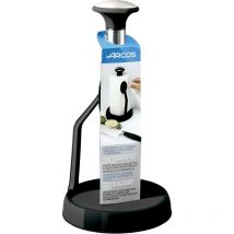 Porte-rouleau Arcos Forza 793100 acier inoxydable / abs avec base antiadhésive 280 mm / ø 150 mm dans le cas d'une mallette.
