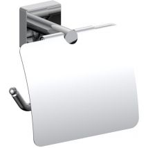 Inda - Porte-rouleau de papier hygiénique rabattable avec