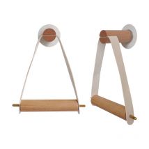Porte-rouleau de papier toilette en bois, porte-rouleau de papier toilette pour porte-rouleau de papier toilette
