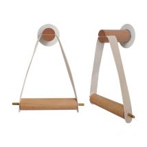Porte-rouleau de papier toilette en bois, porte-rouleau de papier toilette pour porte-rouleau de papier toilette