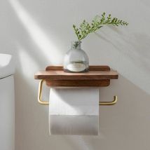 Porte-rouleau de papier toilette porte-serviettes en papier toilette mural sans poinçon boîte de papier toilette téléphone portable porte-papier
