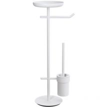 Lineabeta - Porte-rouleau, porte-balai et plateau de toilette