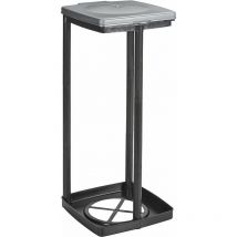 Porte-sac poubelle Quadra hauteur réglable max 120 l