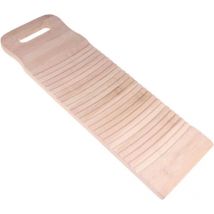 Mowze - planche à laver en bois massif à l'ancienne. antidérapant. pour laver les chemises