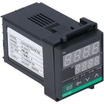 Pid Temperature Controller Intelligent Digital Thermostat k Type Ch102fk02-mxan Ac220v - Crea