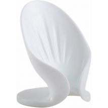 Fei Yu - Porte-Savon en Forme de Feuille, Porte-Savon Feuille, Boîte Savonvidange, Auto-Drainant Antidérapant Porte-Savon avec Ventouse pour Cuisine