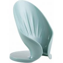 Fei Yu - Porte-Savon en Forme de Feuille, Porte-Savon Feuille, Boîte Savonvidange, Auto-Drainant Antidérapant Porte-Savon avec Ventouse pour Cuisine