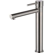 Imex Products - Robinet de lavabo monocommande à bec haut en acier inoxydable S316 - Robinet extérieur anticorrosion et haute résistance