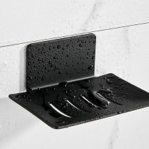 Linghhang - Porte Savon Mural sans Perçage Porte-Savon Douche en Acier Inoxydable Porte Savon inox Auto-Adhésif pour Stocker Eponges Brosses Savon