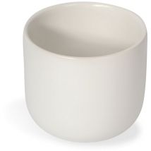 Metaform - Porte-savonbrosse à dents à poser blanc perlé en céramique mod. Clizia