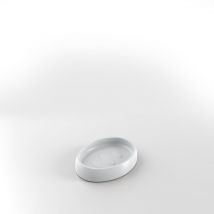 Porte-savonsavon à poser blanc en porcelaine mod. Bird