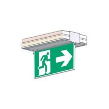 Kaufel - Porte sérigraphie saillie plafond double face flèche bas