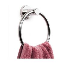 Porte-Serviette chromé Porte-Serviettes pour Salle de Bain Porte-Serviettes à Main Quincaillerie de Salle de Bain Murale