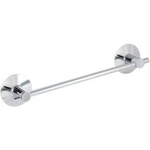 Porte-serviette collection 10 en laiton chromé - 39 x 6 x h7,5 cm - avec adhésif 3M