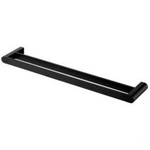 Porte Serviette Salle De Bain Noir Double