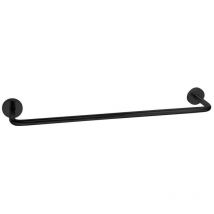 Porte-serviette tito en laiton massif noir mat - 33 x 7 x h 3,5 cm Koh-i-noor