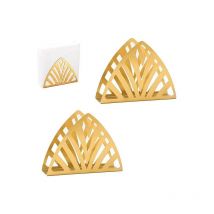 Porte-serviettes 2 pièces porte-serviettes creux porte-serviettes porte-serviettes triangulaire porte-serviettes de table à manger