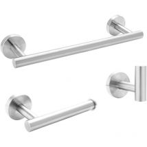 Porte-serviettes 3 pièces accessoires de salle de bain étagère ronde