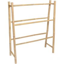 Porte-serviettes 5 barres en Bambou h 110 cm Tendance