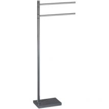 Porte-Serviettes Avec 2 Bras Articulés Chromés Silene