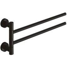 Lineabeta - Porte-serviettes Baketo double articulation en laiton
