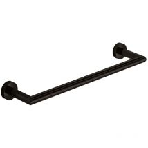 Porte-serviettes Baketo en laiton noir L.50 cm - Lineabeta