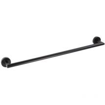 Porte-serviettes dark en laiton noir 65,5 x5,5x 6,5cm (104204040) - Bemeta