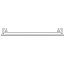 Alterna - porte-serviettes day by day - 2 barres fixes - 60 cm 118r02a - Chromé