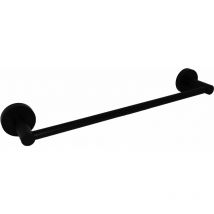 Porte-serviettes de bain noir mat Capannoli Hoop HP140 mm Noir mat - des vis de fixation