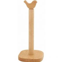 Ensoleille - porte-serviettes de cuisine porte-serviettes en bois avec base porte-serviettes de cuisine porte-rouleau de papier