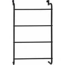 Porte-serviettes en métal, 44 x 73 cm, suspendu à la porte