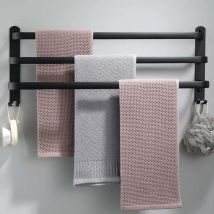 Porte-serviettes de salle de bain, porte-serviettes mural, porte-serviettes autoportant, accessoire de salle de bain, porte-serviettes de salle de
