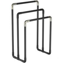 Jardindeco - Porte-serviettes en acier Senillé