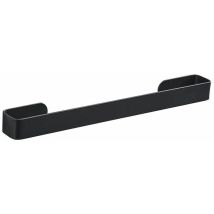 Porte-serviettes – 30 cm – Noir – Antirouille – Multifonctionnel – Salle de bain et cuisine