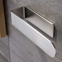Porte-Serviettes Salle de Bain Anneau Porte Serviette Ouvert de Style Européen Mural Auto-AdhéSif sans Perçage, sus 304 Inoxydable-Fei Yu